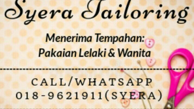 Syera Eyfa Tailor Photo 1 of Tailor-821