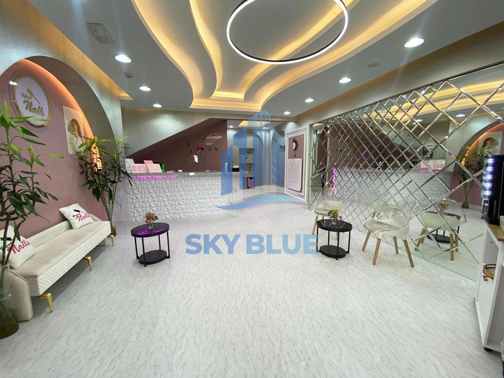 Luxury Beauty Salon with Equipment and Staff