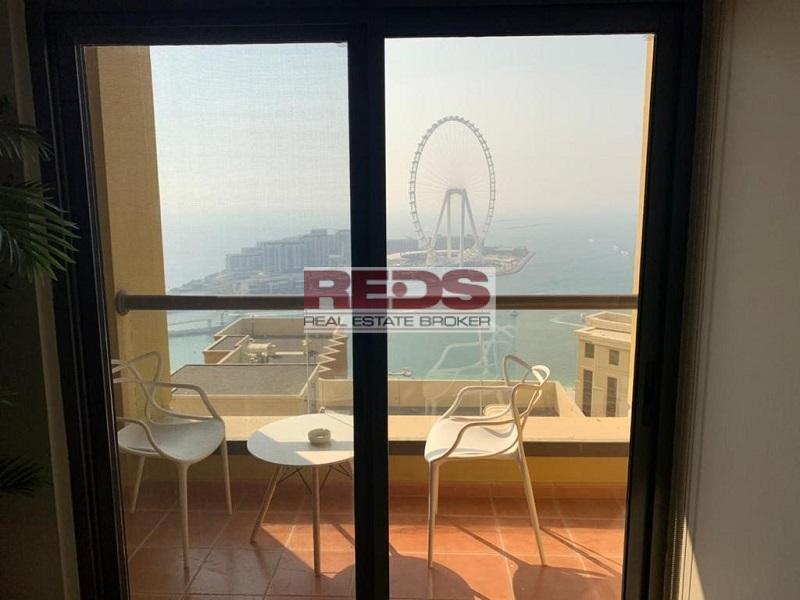 Dubai Eye View | Partially Upgraded 2Bedroom Apartment