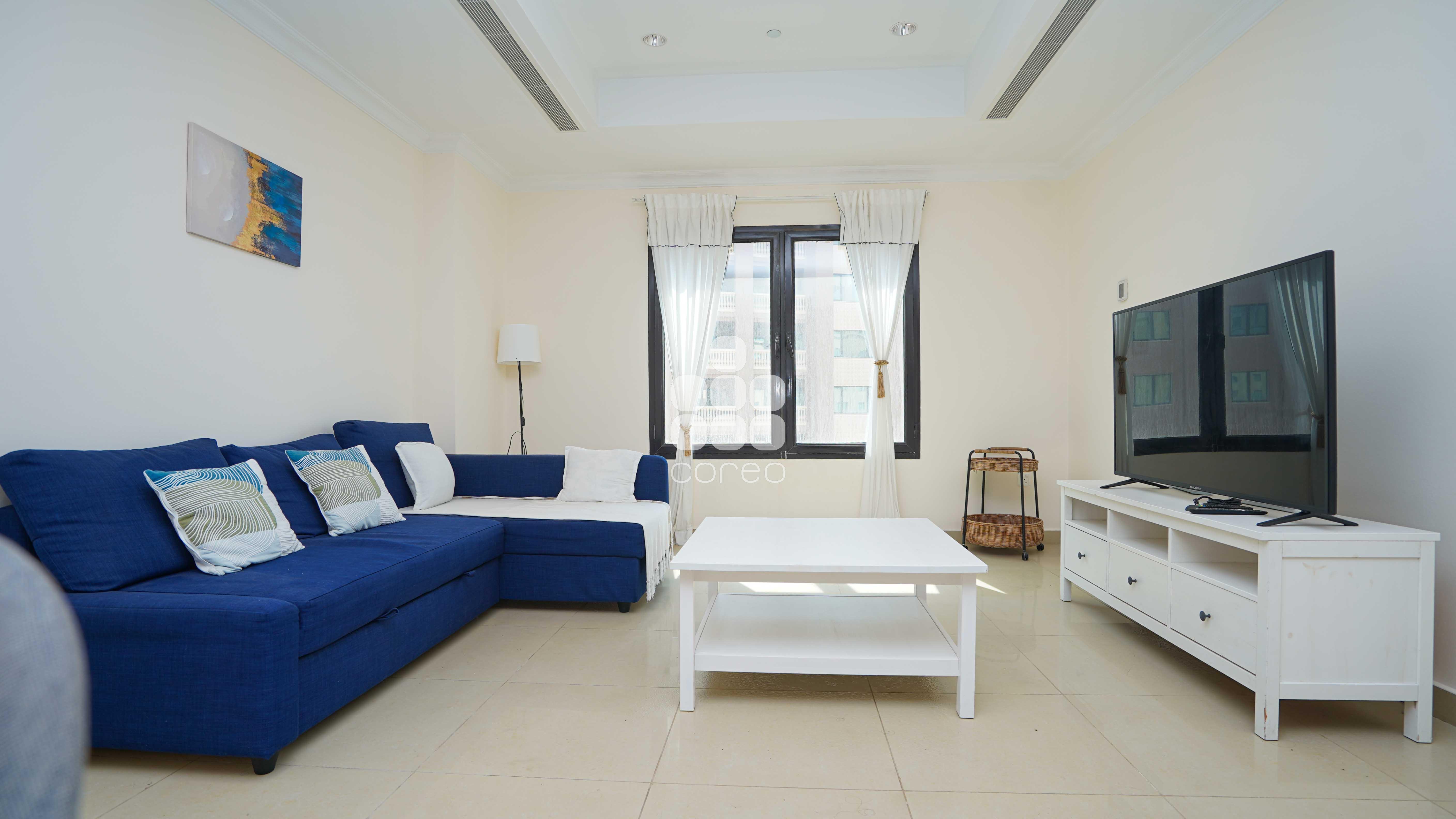 MODERN 1BR FURNISHED APARTMENT | SIDE MARINA VIEW