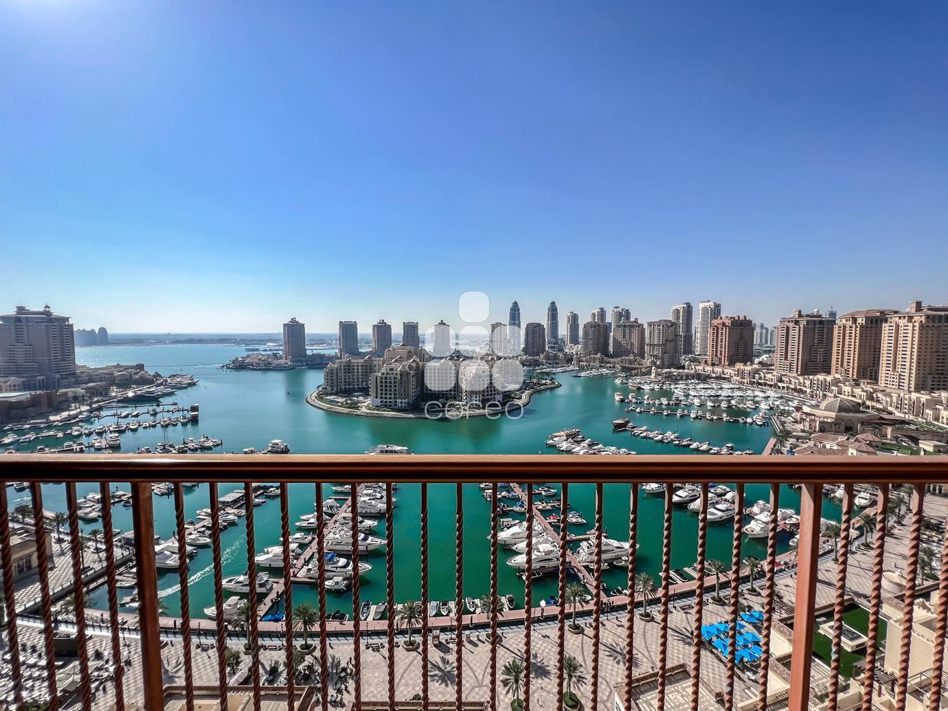 HUGE SEMI-FURNISHED 1 BR APARTMENT | PORTO ARABIA