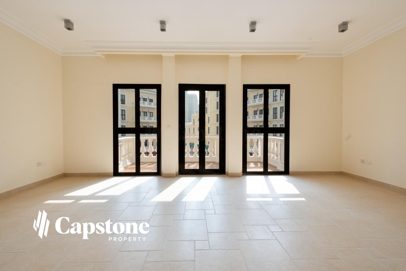 2BR SEMI FURNISHED APARTMENT IN THE QANAT QUARTIER - Apartment in Qanat Quartier