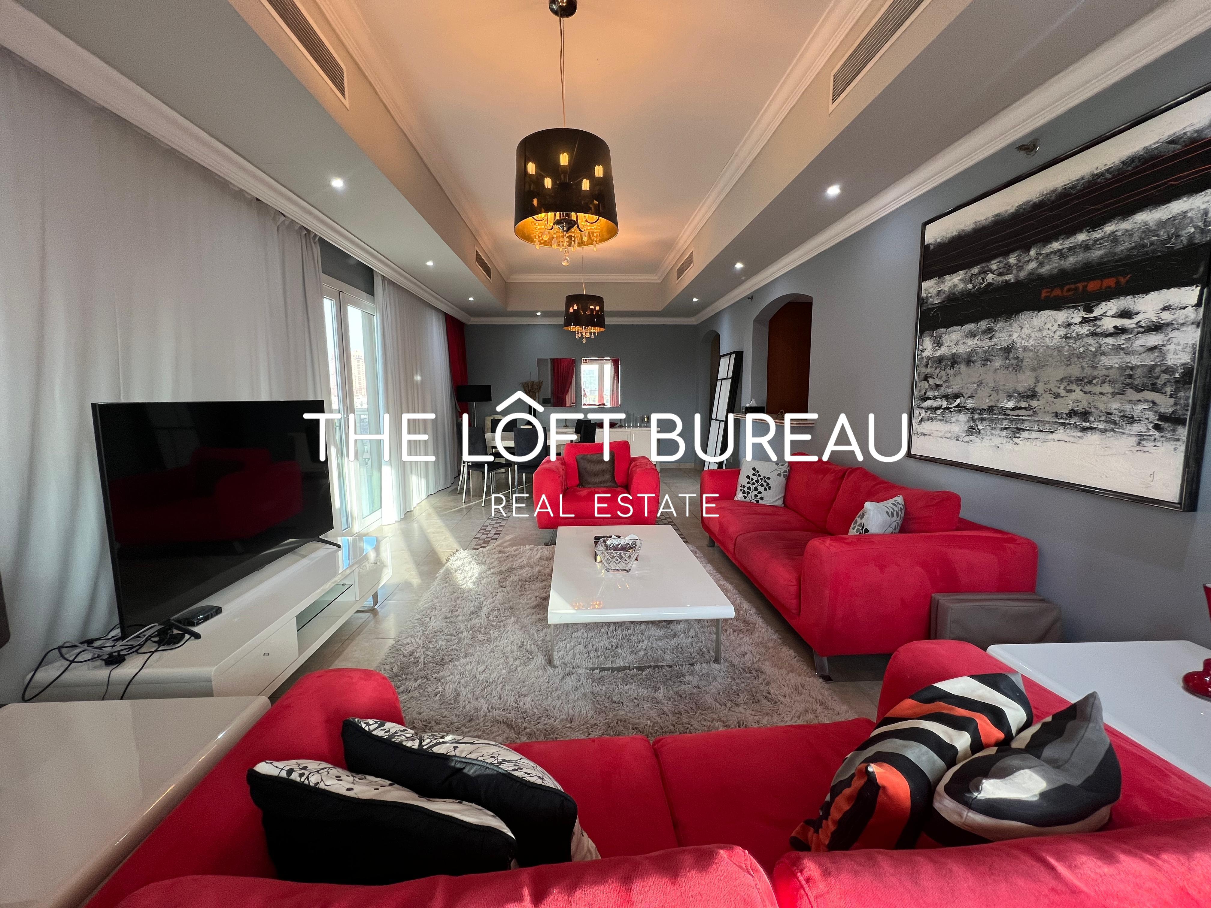 Move-In Ready 3BHK+Maid with Stunning Balcony