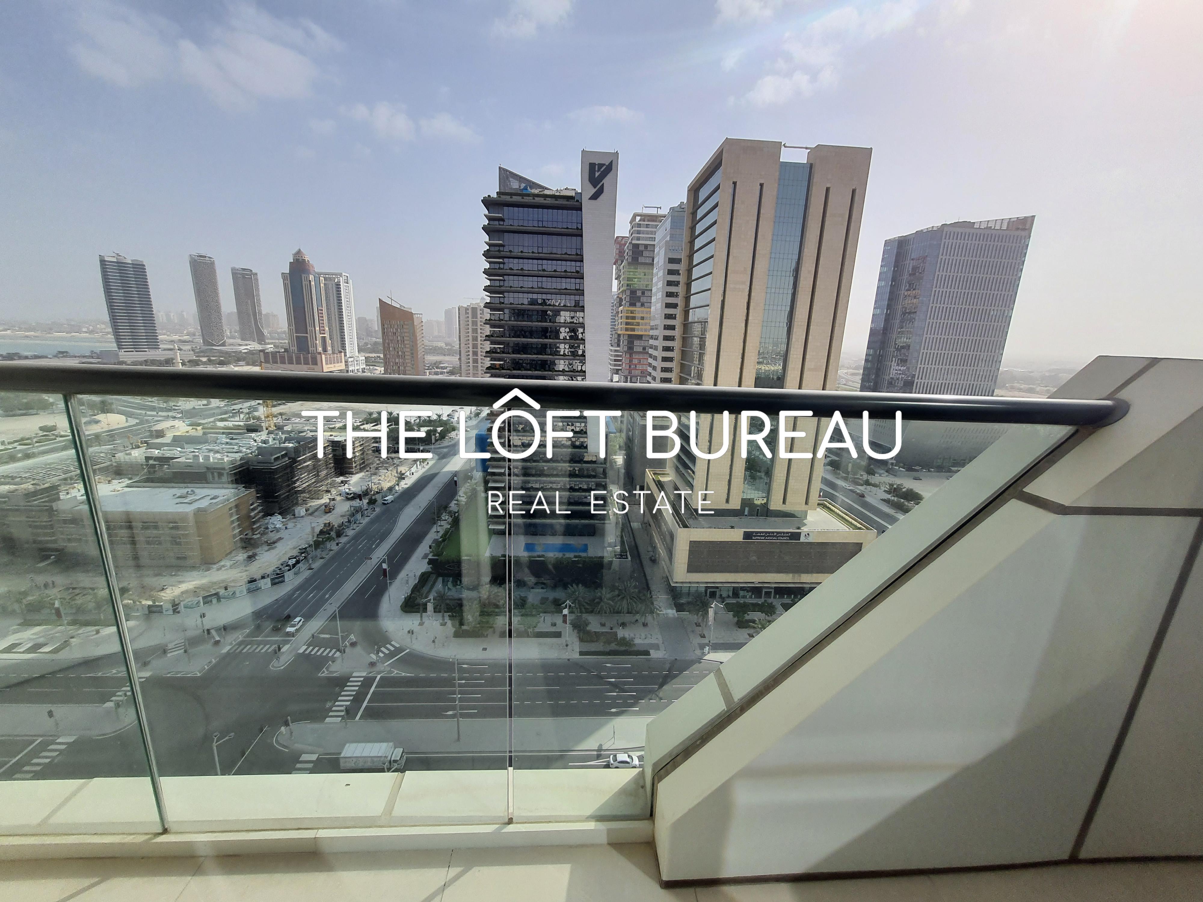 Light Filled 2BHK Flat with Sea View +QC Included