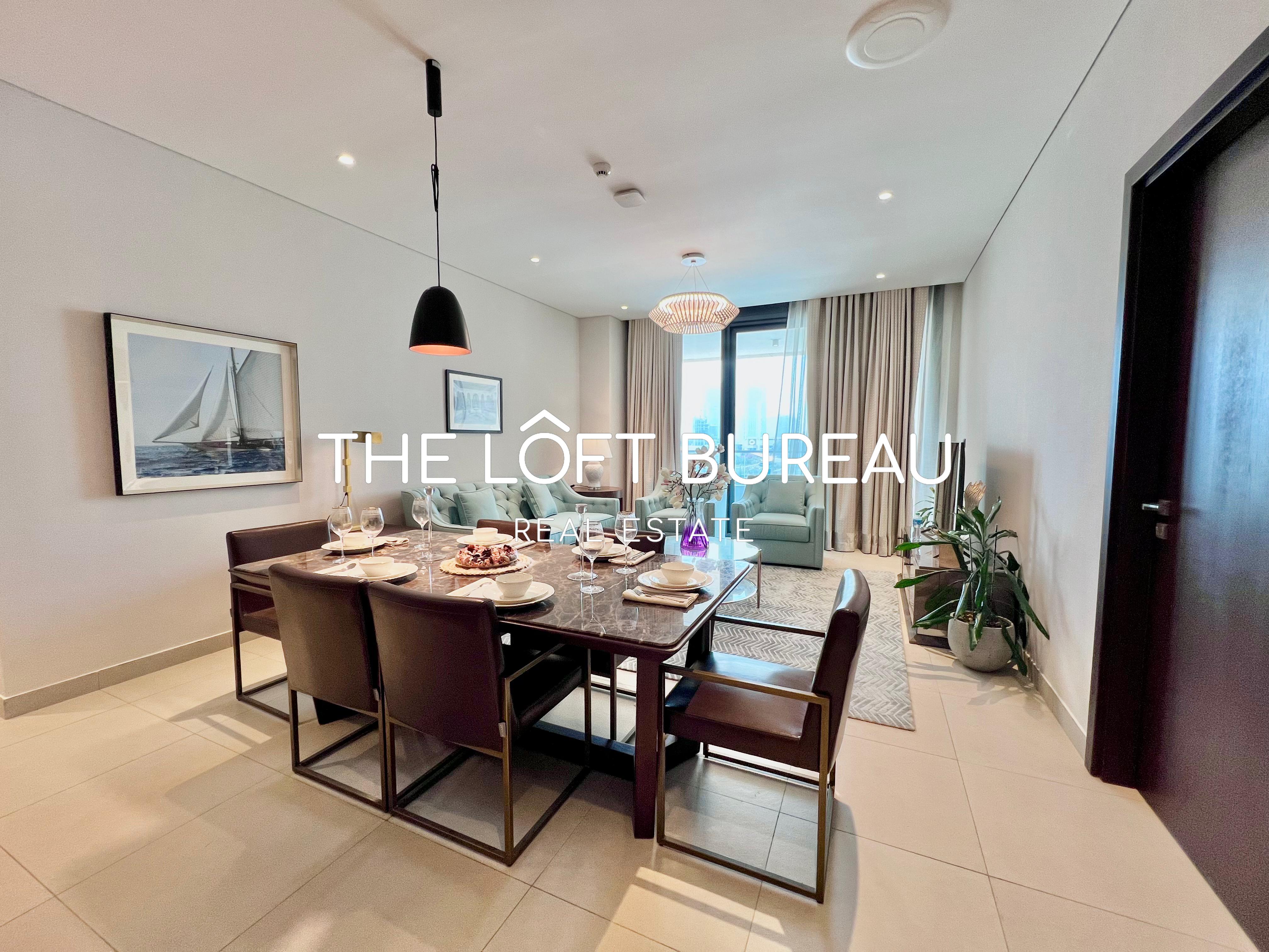Light Filled 2BHK Flat with Sea View +QC Included