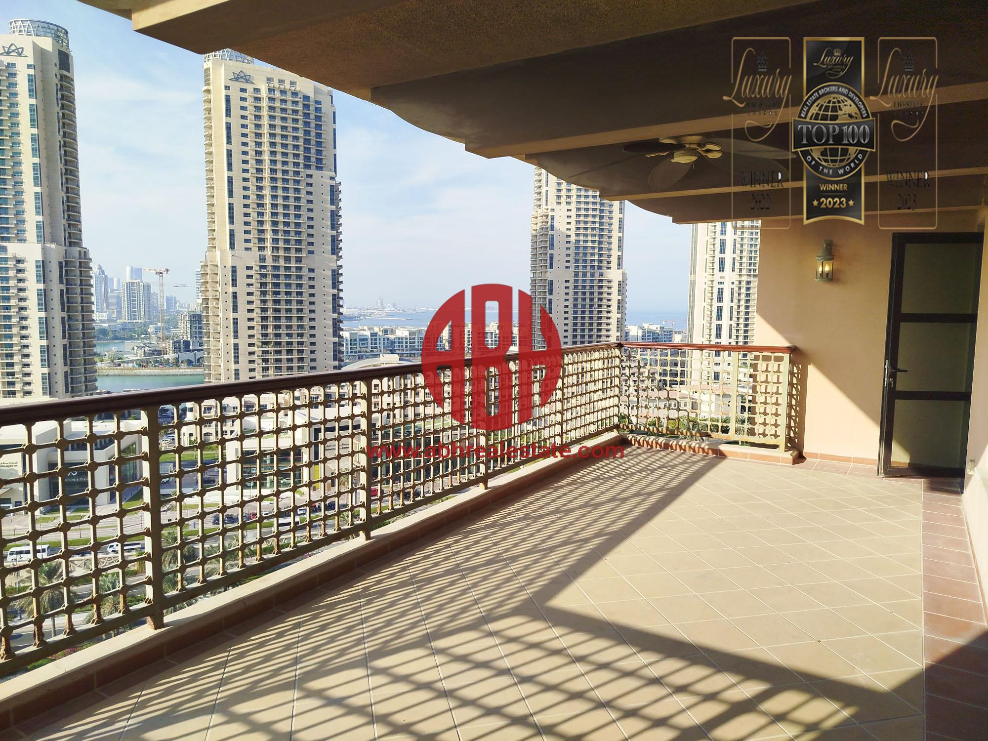 Move-In Ready 3BHK+Maid with Stunning Balcony
