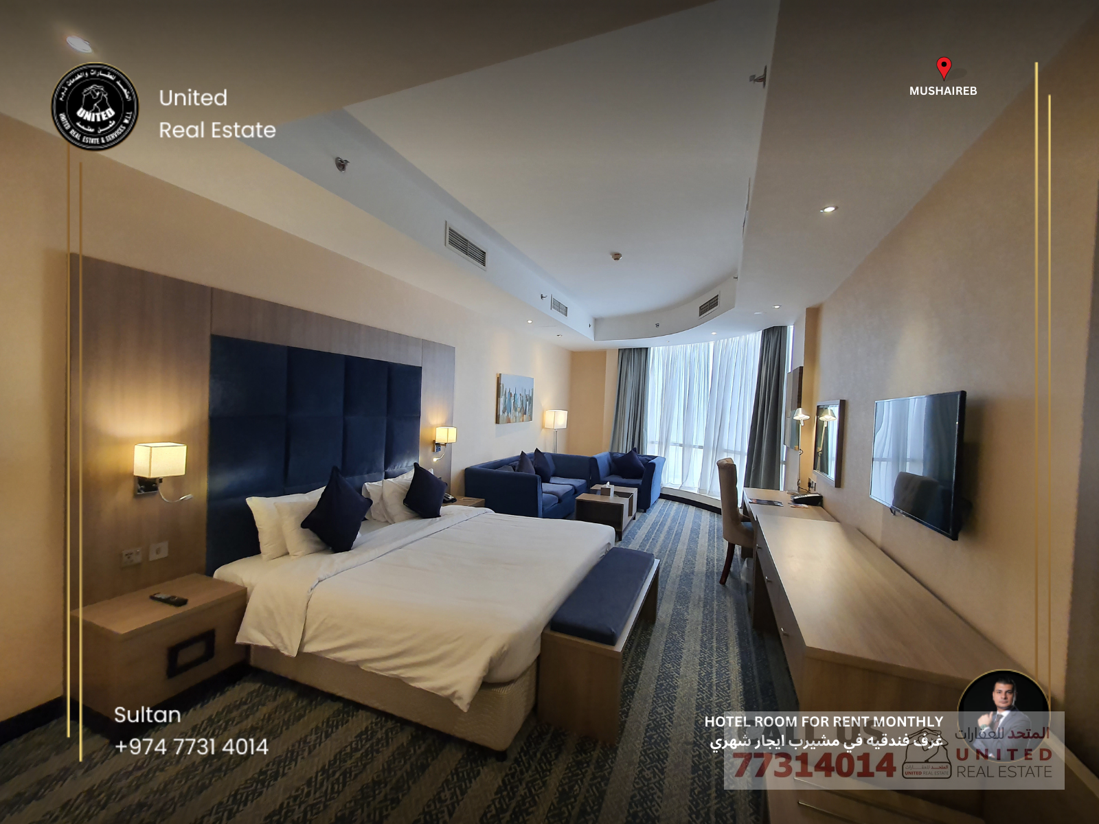 Sea View Hotel Studio -Mushaireb - Hotel Apartments in Musheireb