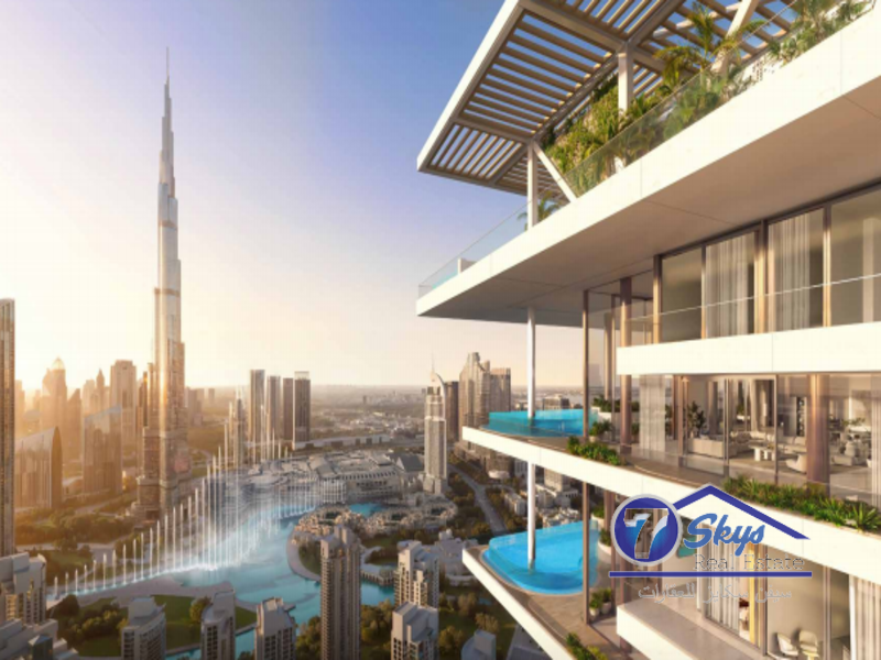 Apartment for Sale in Fairmont Residences Solara Tower at Downtown Dubai - Dubai