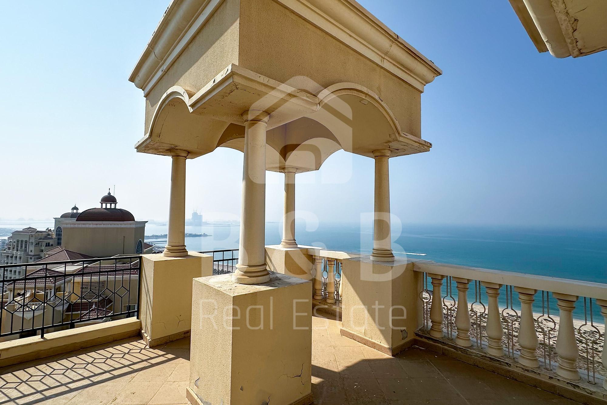 SEA View - Amazing 3 BR + Maid