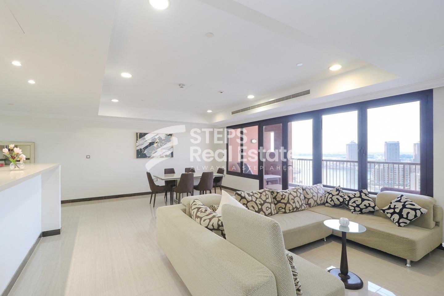Furnished Apartment for Rent in Porto Arabia - Apartment in West Porto Drive