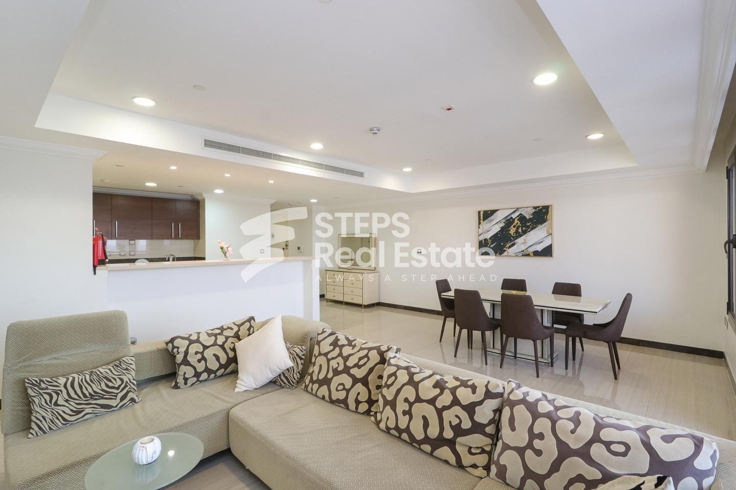 Furnished Apartment for Rent in Porto Arabia - Apartment in West Porto Drive