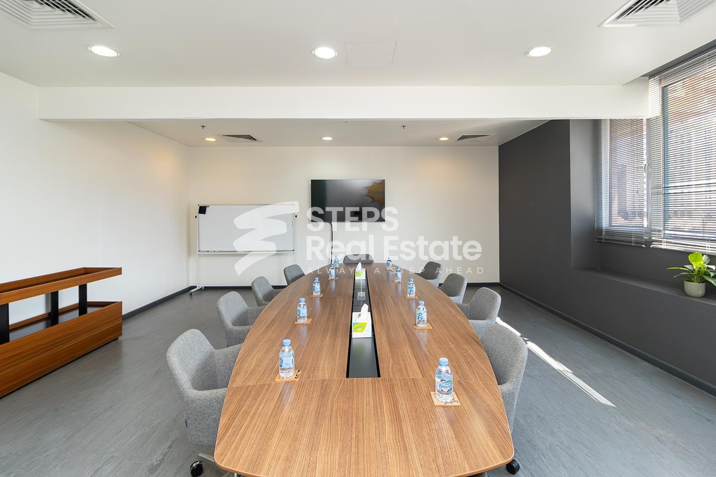 Furnished Offices in Business Center for Rent - Office in Banks street