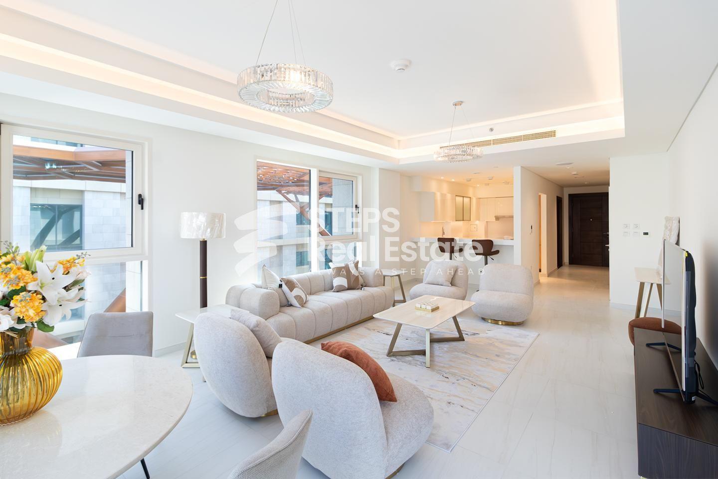Brand New Two Bdm Apt Balcony Plus Maids in Gewan