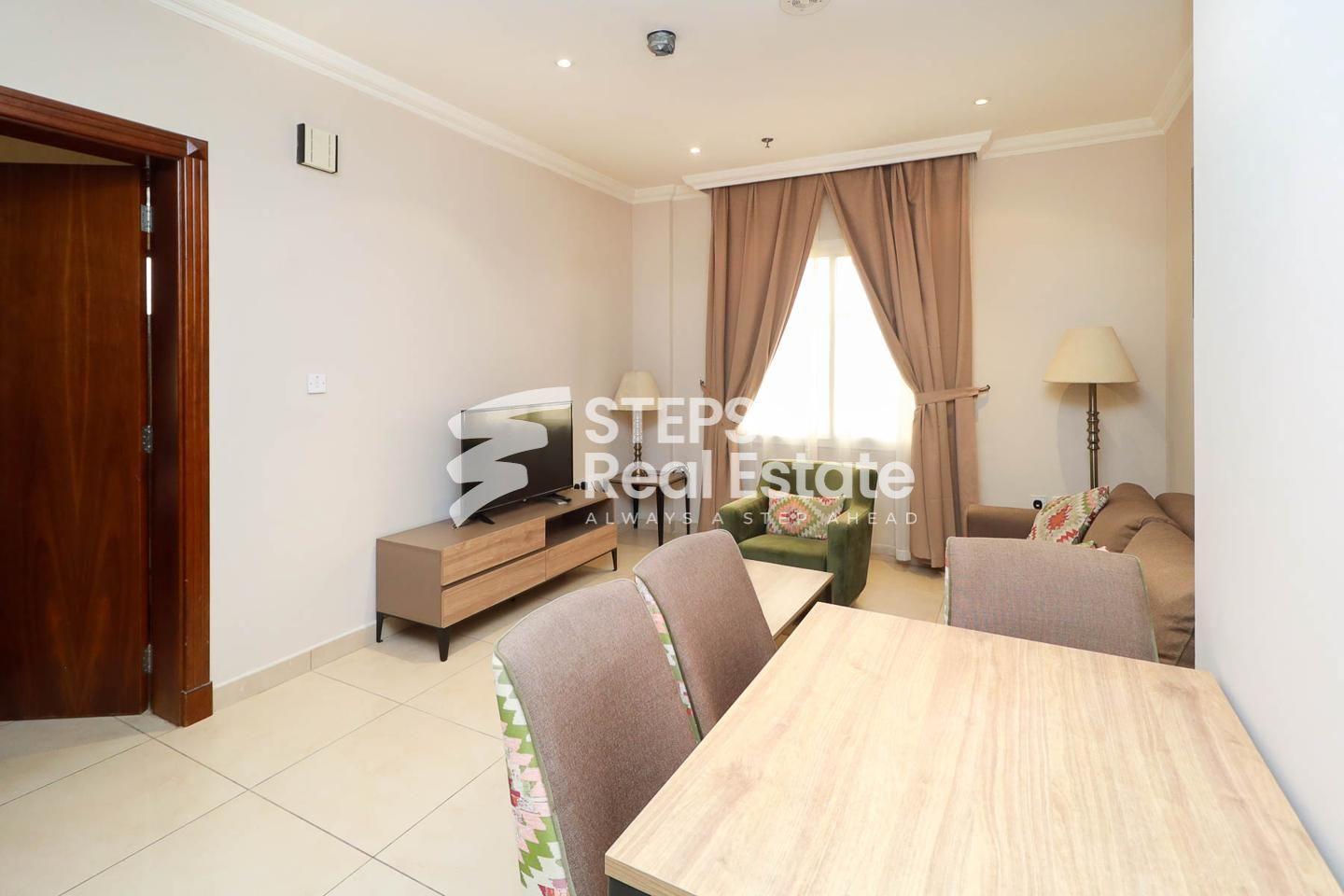 Fully Furnished 1BHK Flat in Al Doha Al Jadeeda - Apartment in Salaja Street
