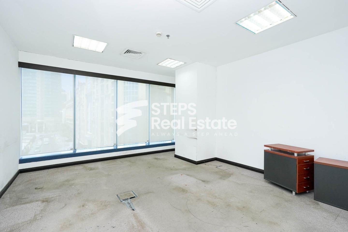 Ready Office with Partition for Rent in Al Sadd - Office in Al Sadd Road