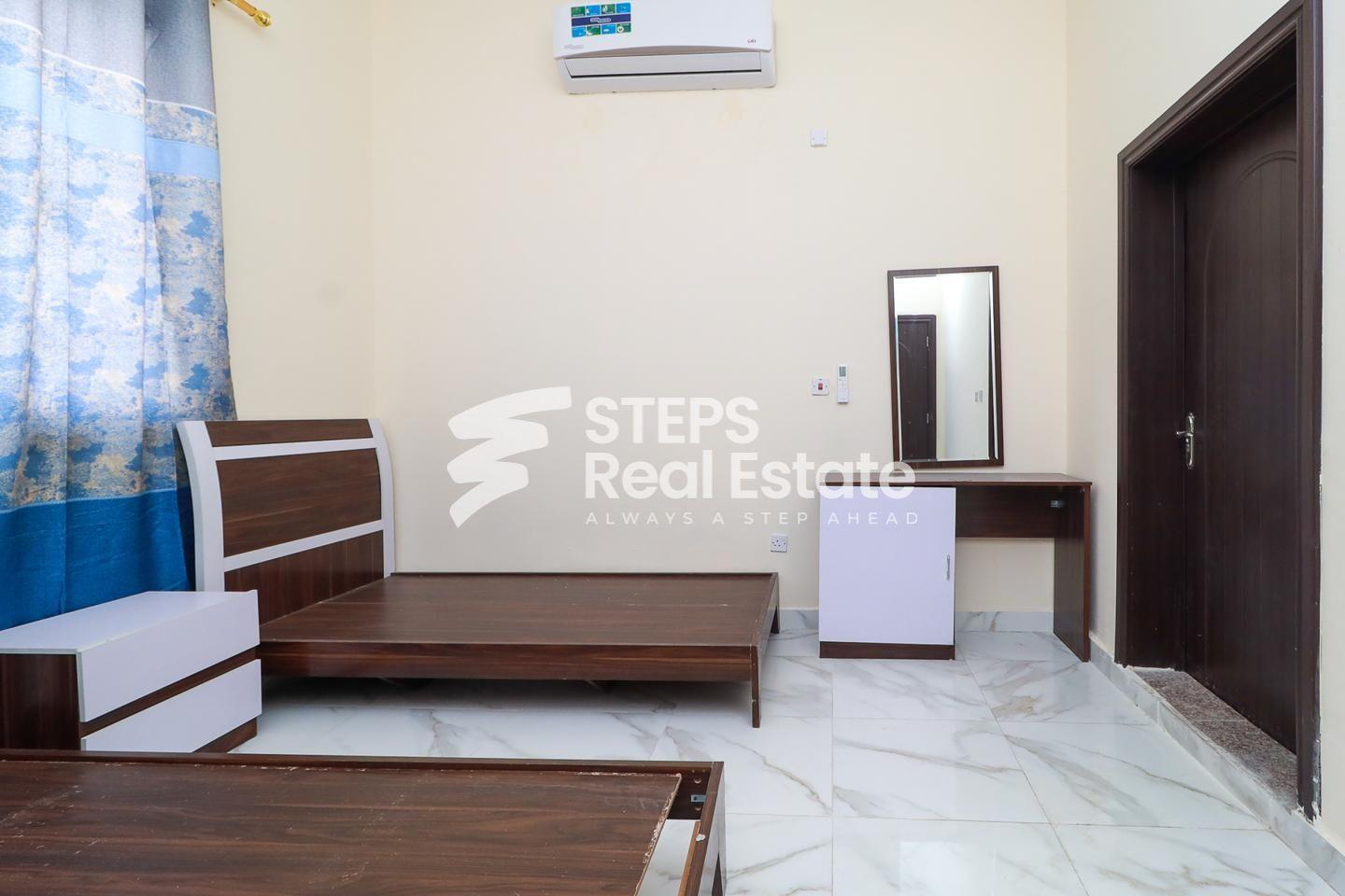Fully Furnished 2BR Flat for Staff for Rent - Staff Accommodation in Umm Salal Ali