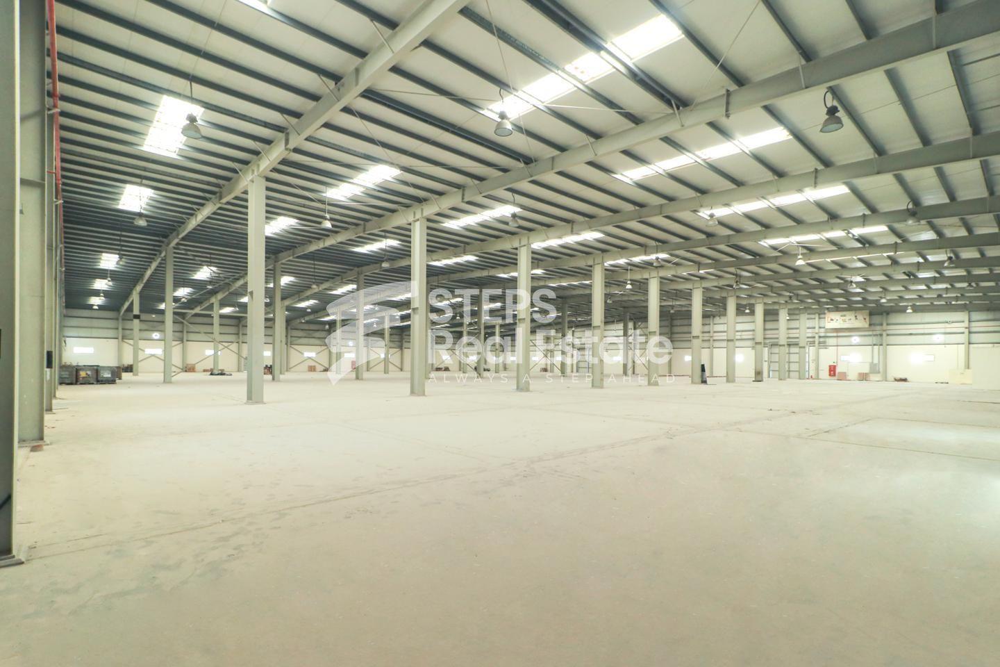 6,800 SQM Approved Ground Floor General Storage - Warehouse in Industrial Area 4