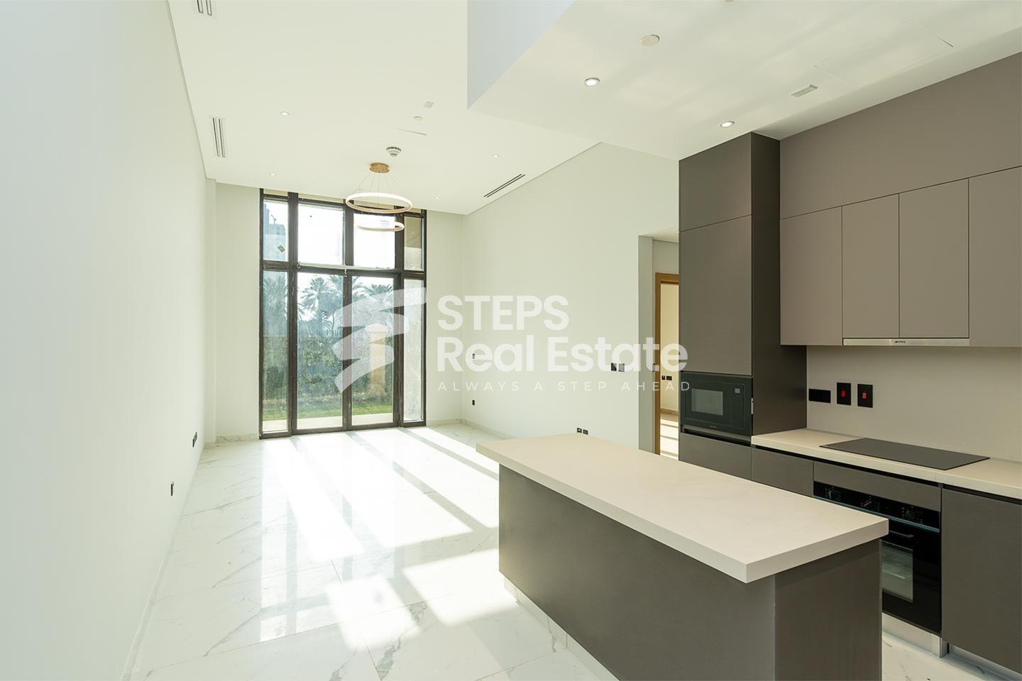 Luxurious Apartment with Garden in The Pearl - Apartment in Giardino Village