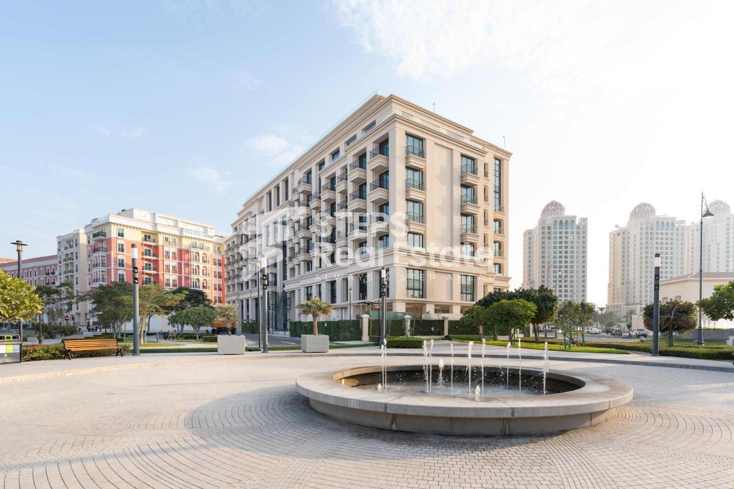 Flat with Garden and Maids Room - The Pearl - Apartment in Giardino Village