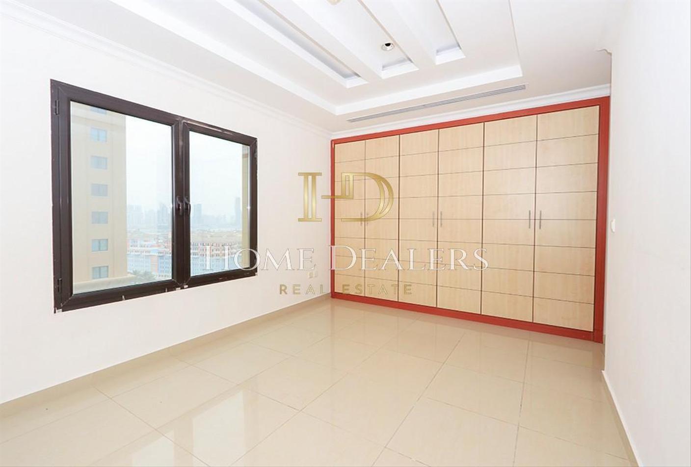 Sea View 3BR + Maids Room | Semi Furnished | Porto - Apartment in West Porto Drive