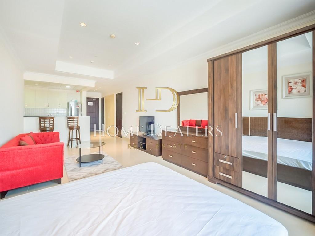 Best Price! Fully Furnished Studio in Porto Arabia - Apartment in West Porto Drive