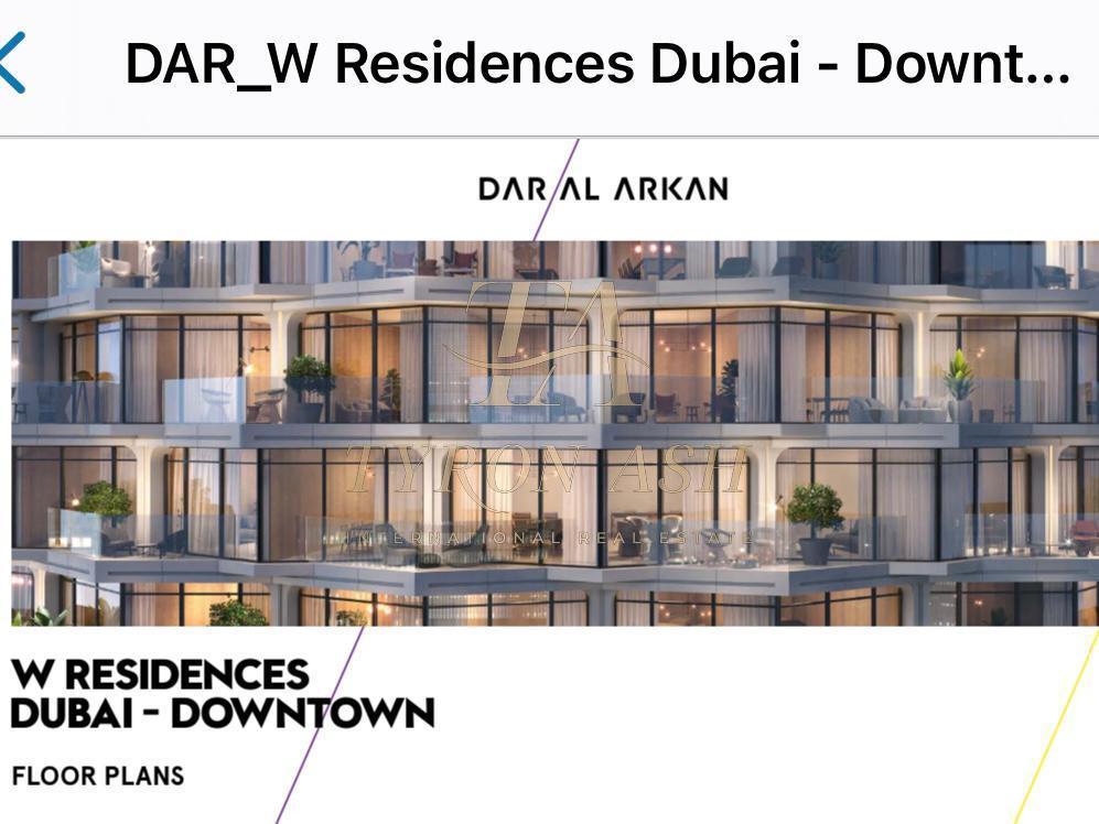 Luxurious 2 bed Burj View in W residences Tyron Ash