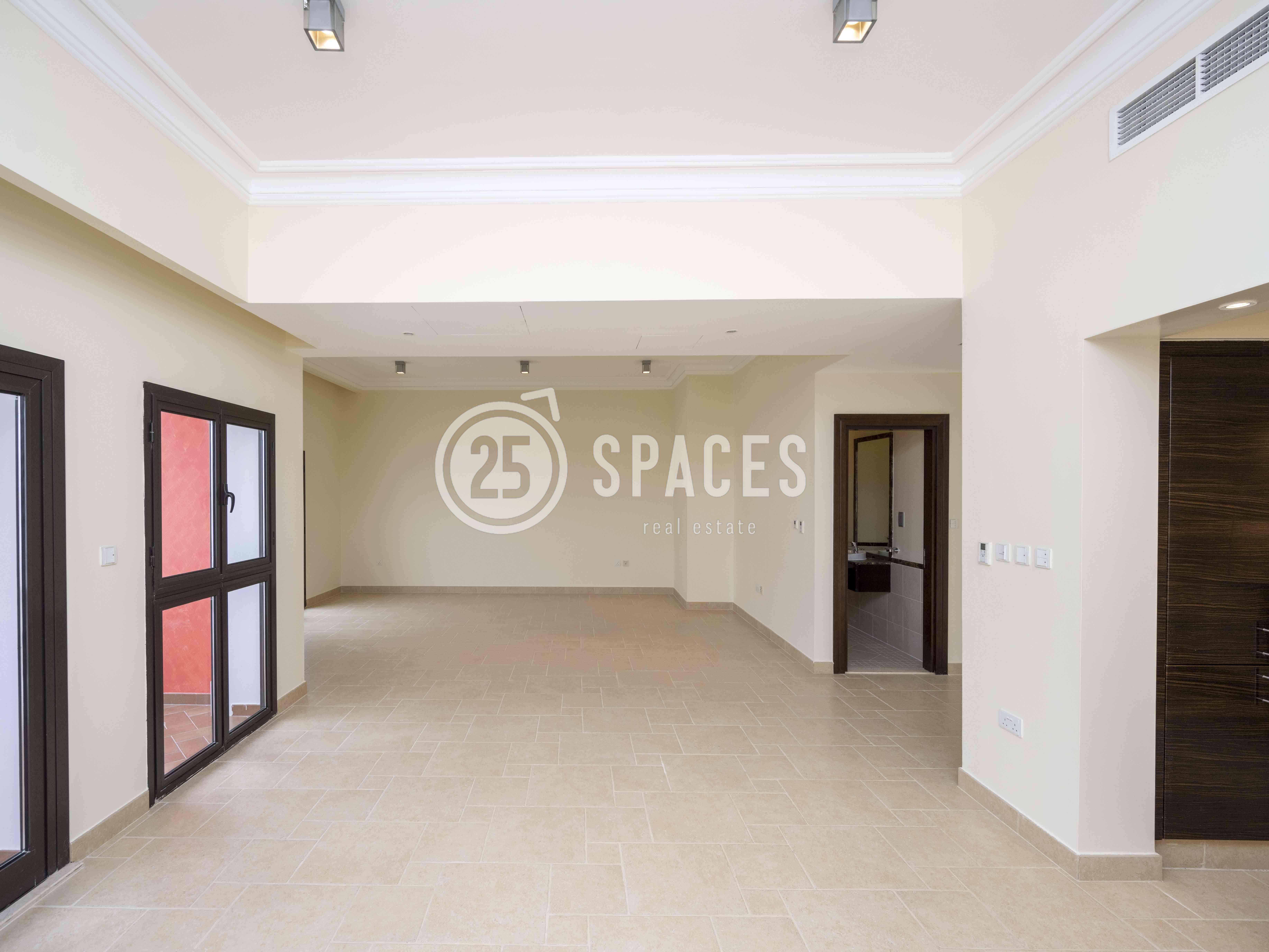 25 spaces