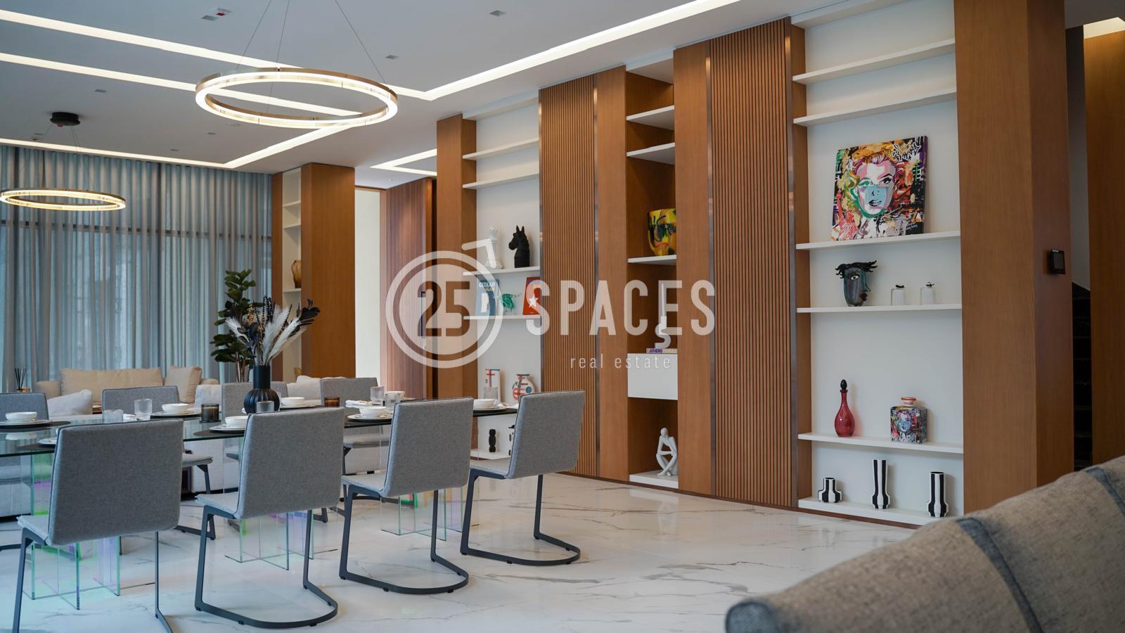 25 spaces