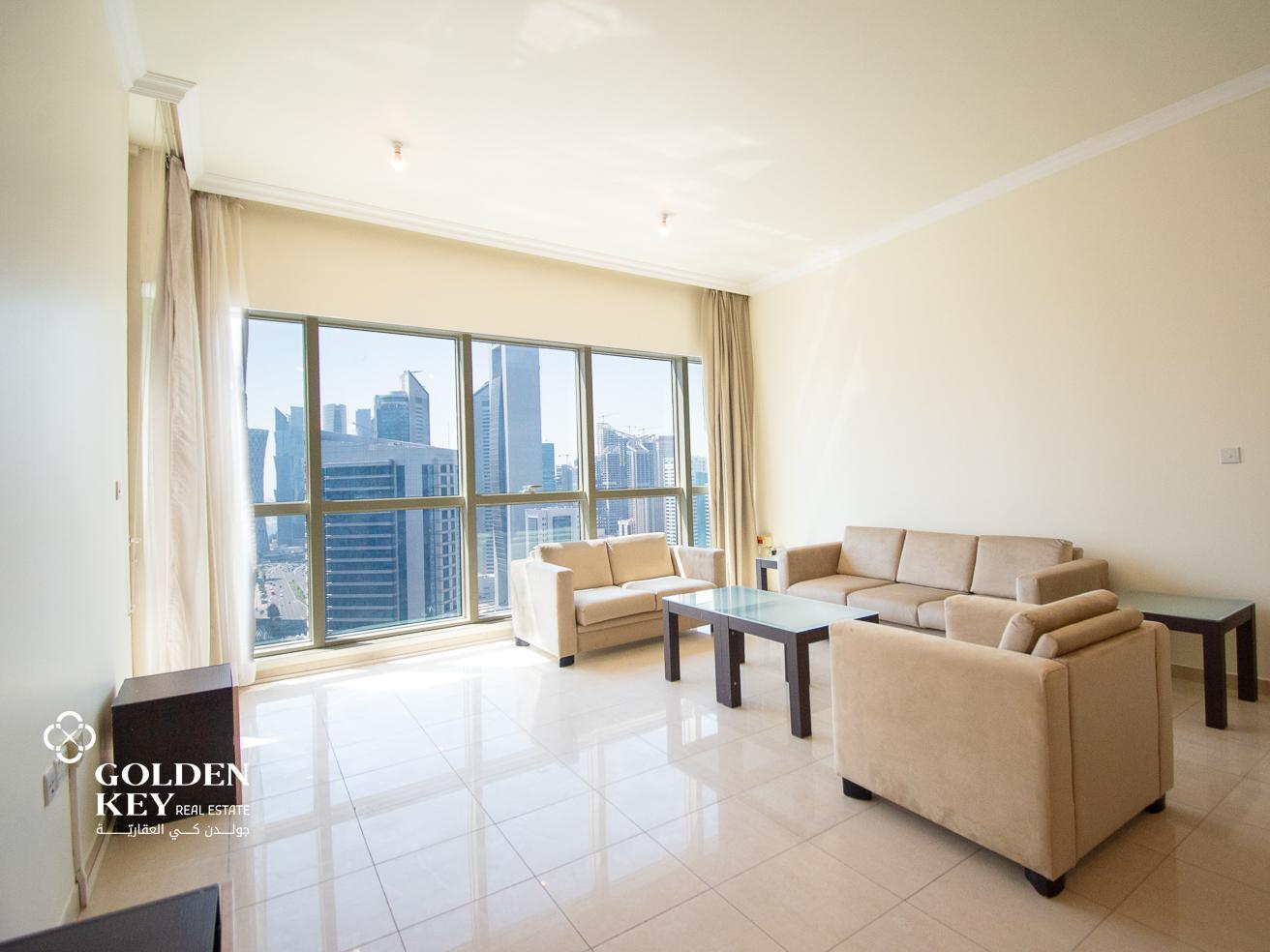 1Month Grace +Qatar cool included ✅City view ✅ 2BR
