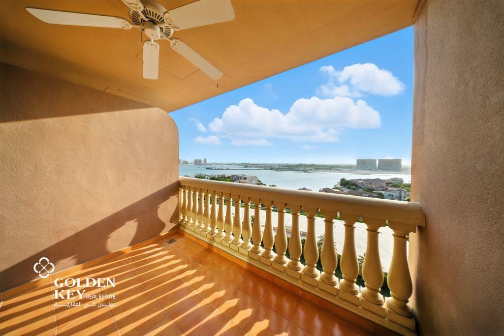 Spacious 2BR +Balcony✅Semi Furnished ✅Porto Arabia