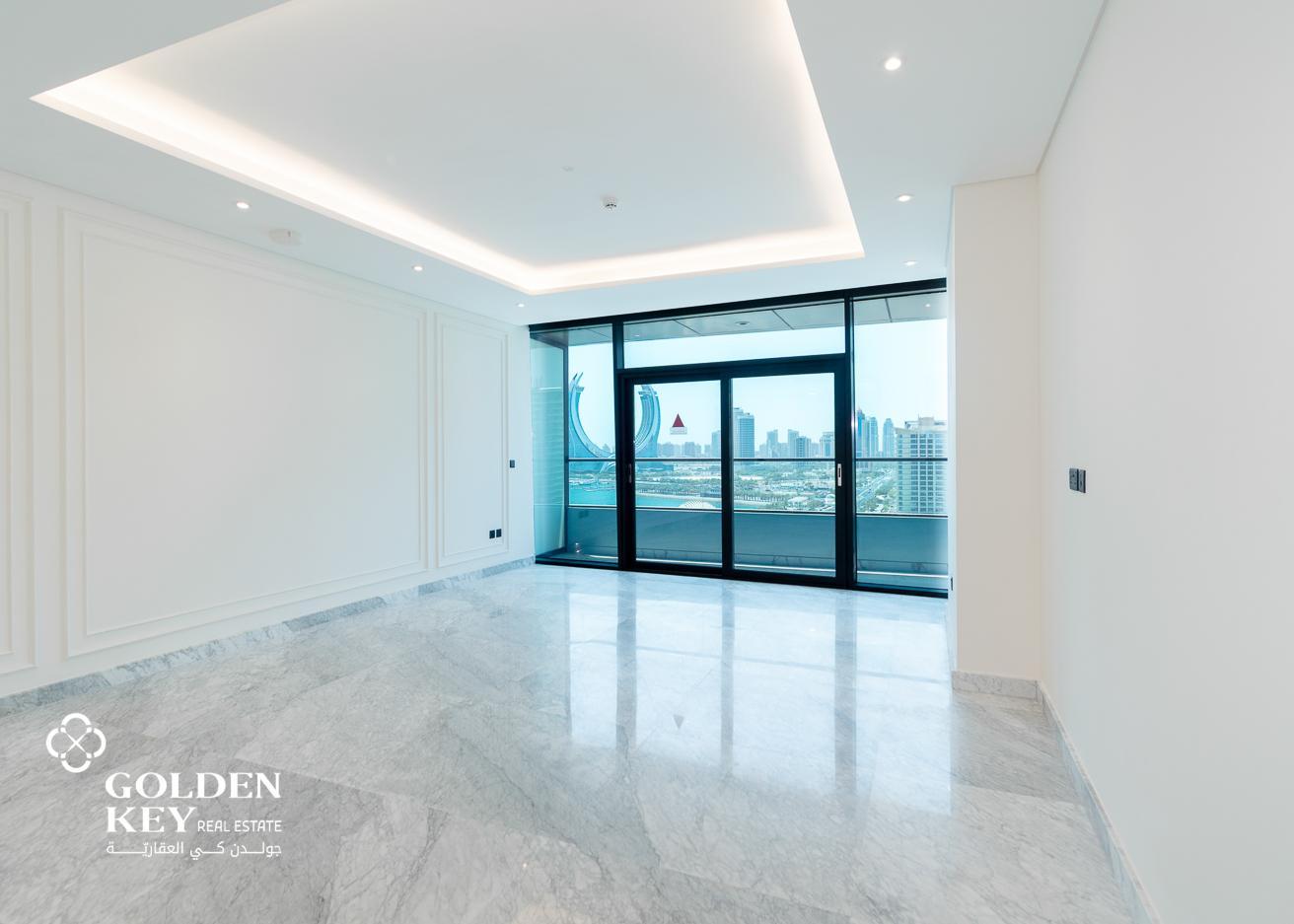 Luxury 2BR | Sea View | Premium Tower | Lusail