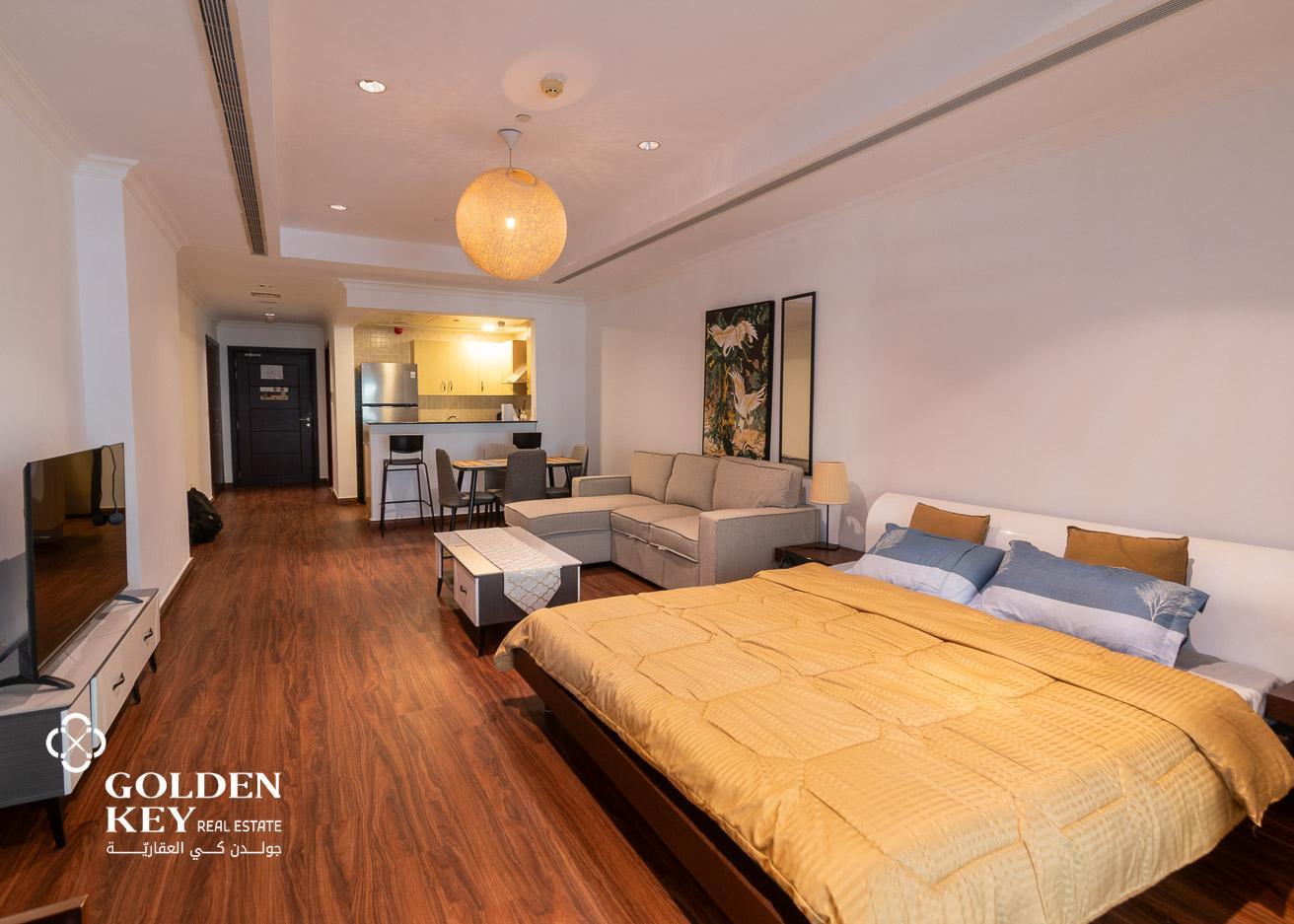 Open-floor Plan ✅ Porto Arabia | Studio w/ Balcony