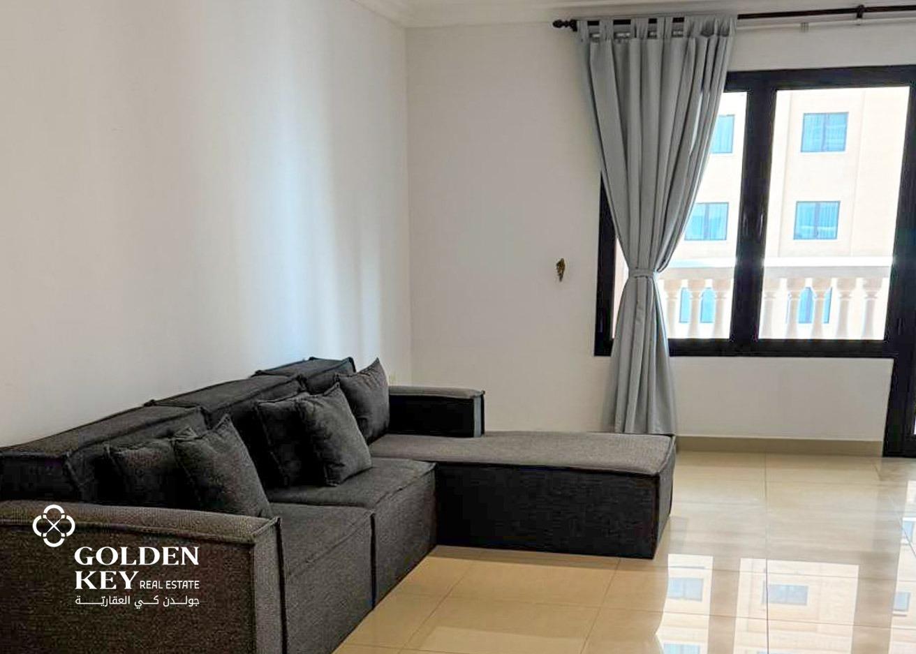 Furnished 1BR for Rent with Balcony| Porto Arabia