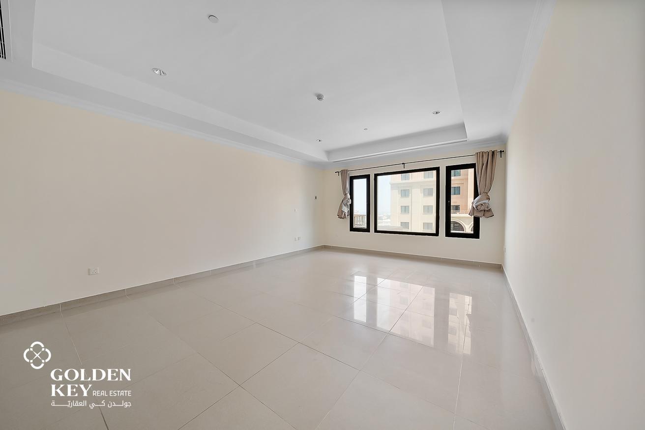 Spacious 1BHK + Office in Porto Arabia – For Rent