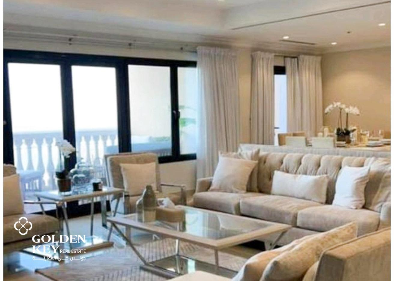 Elegant 3BR+Maid w/Sea View For Sale ✅Title Deed