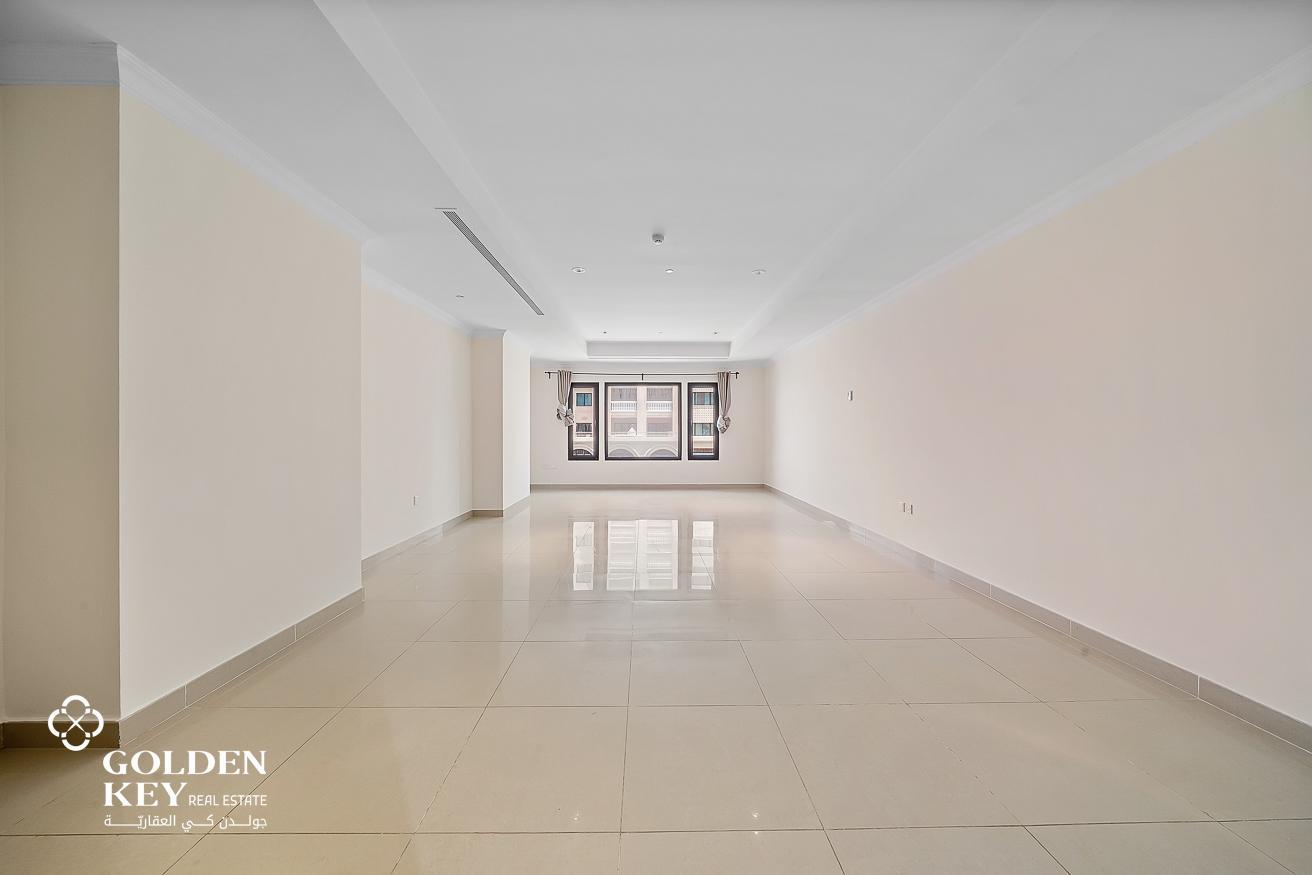 Spacious 1BHK + Office in Porto Arabia – For Rent