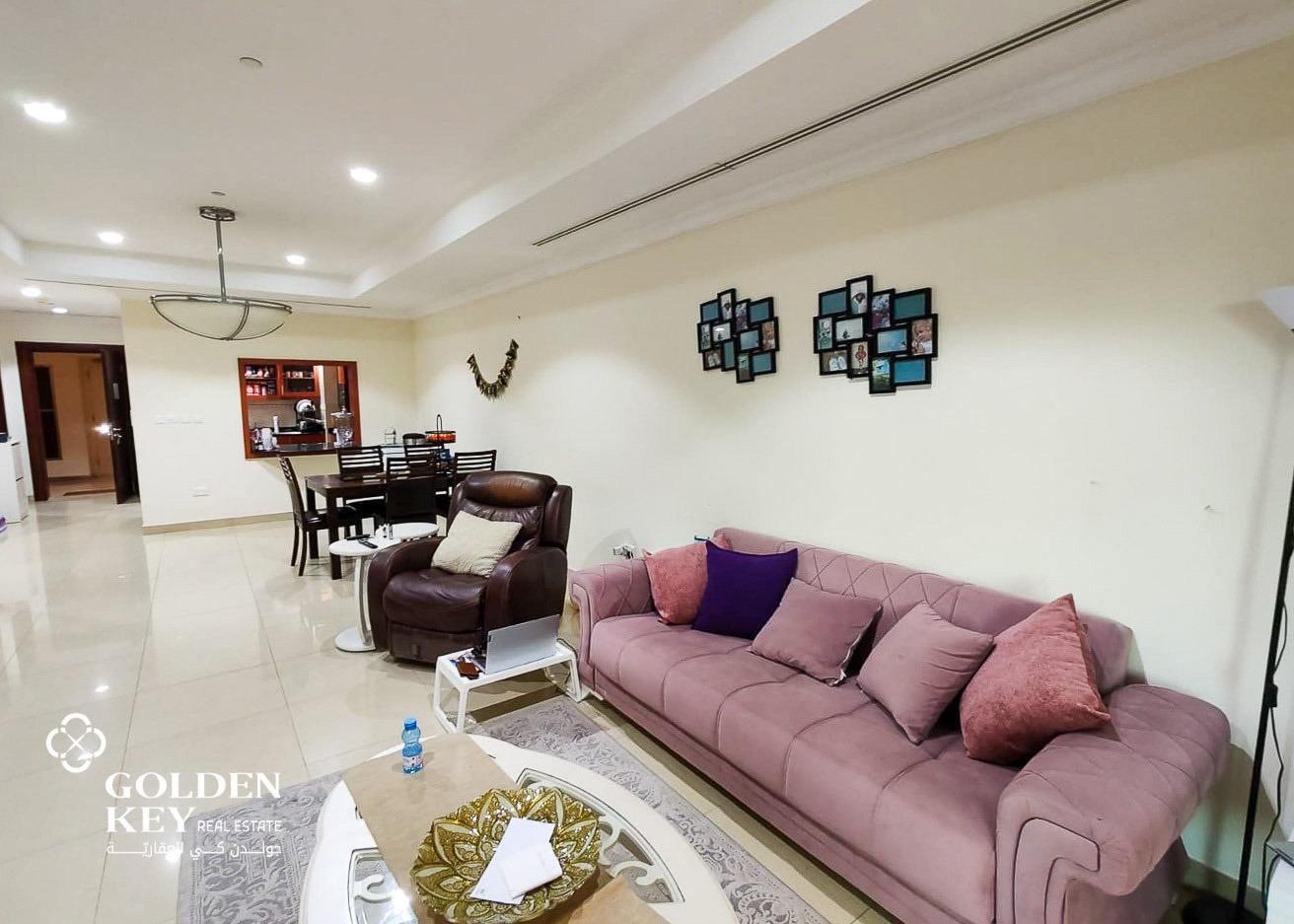 Furnished 2BHK w/ Balcony for Rent | Pool View