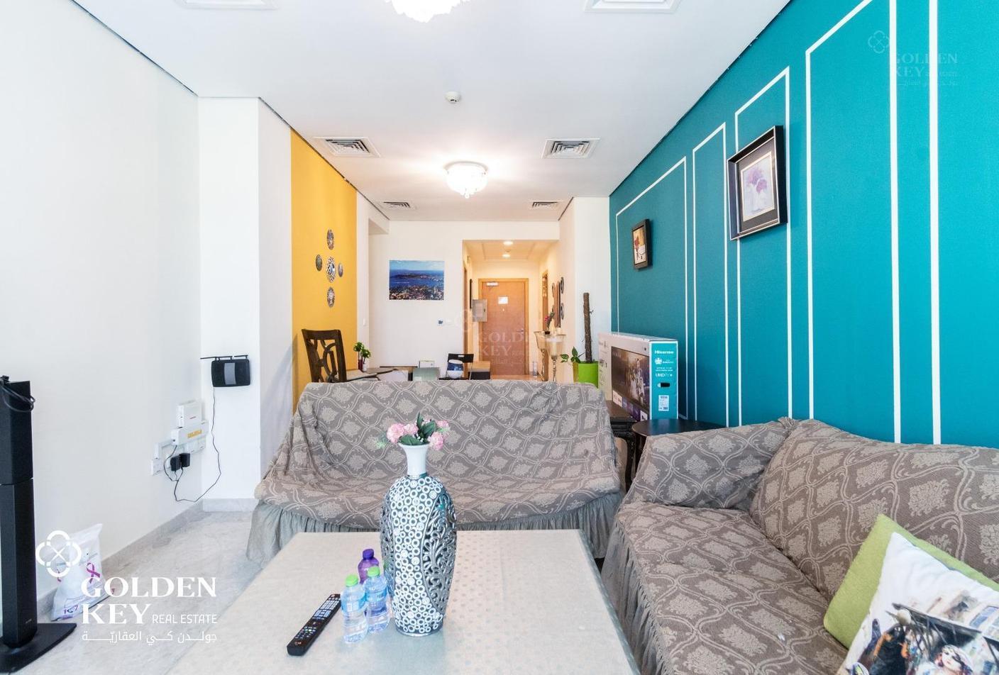 1BHK For Sale Sea View✅ Title deed ✅ High floor