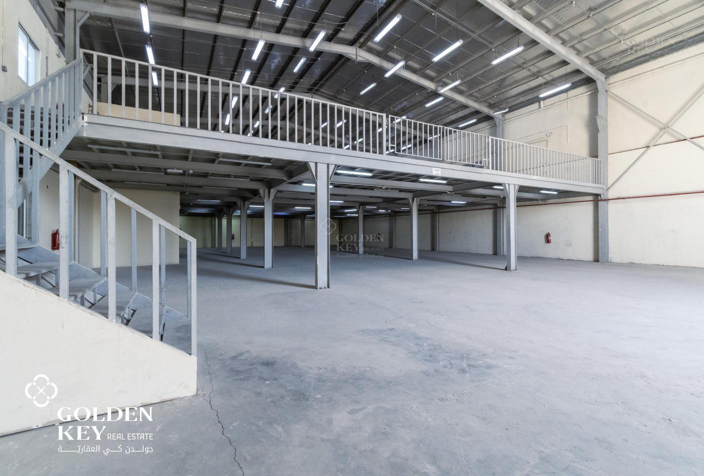 New Warehouse High Ceilings | Kahramaa Included