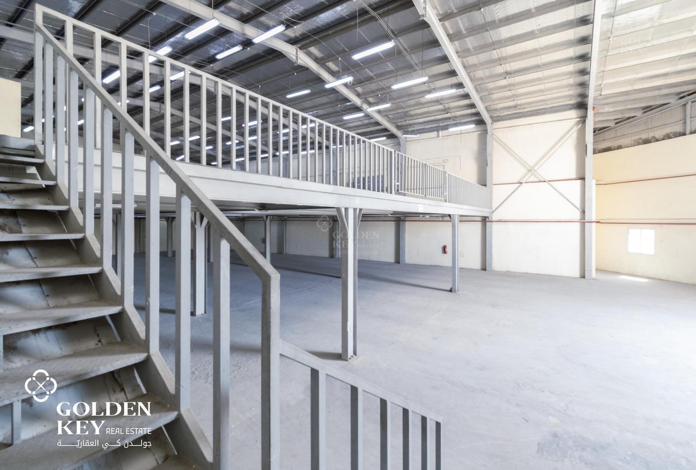 New Warehouse High Ceilings | Kahramaa Included