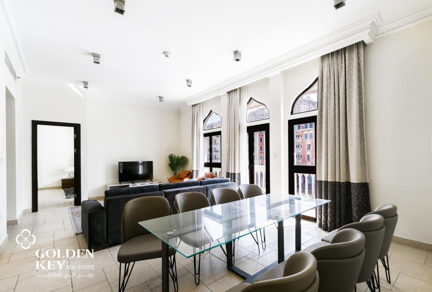 +1 Month Free | Canal view Exclusive Apartments - Apartment in Viva Bahriyah