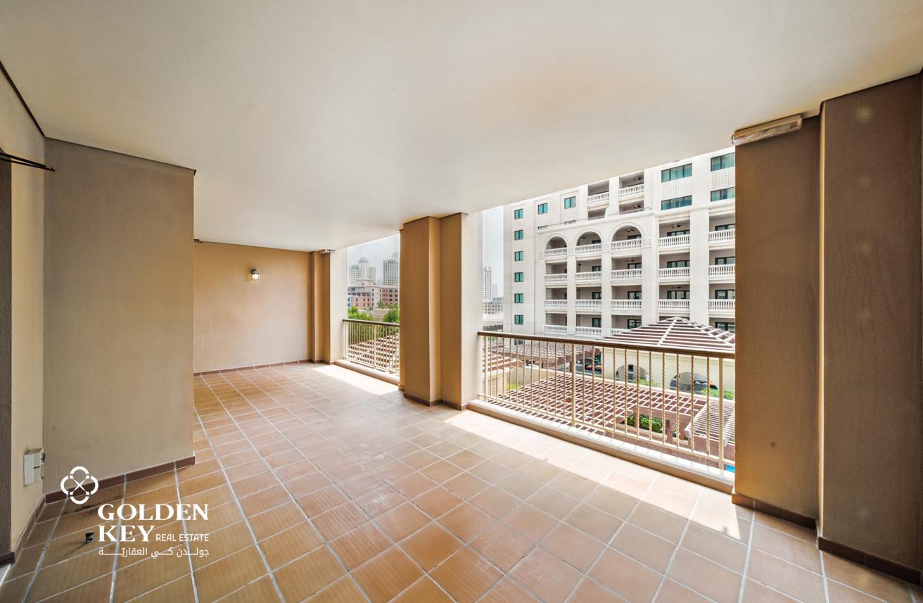 Semi-Furnished 1BHK APT For Rent in Porto Arabia