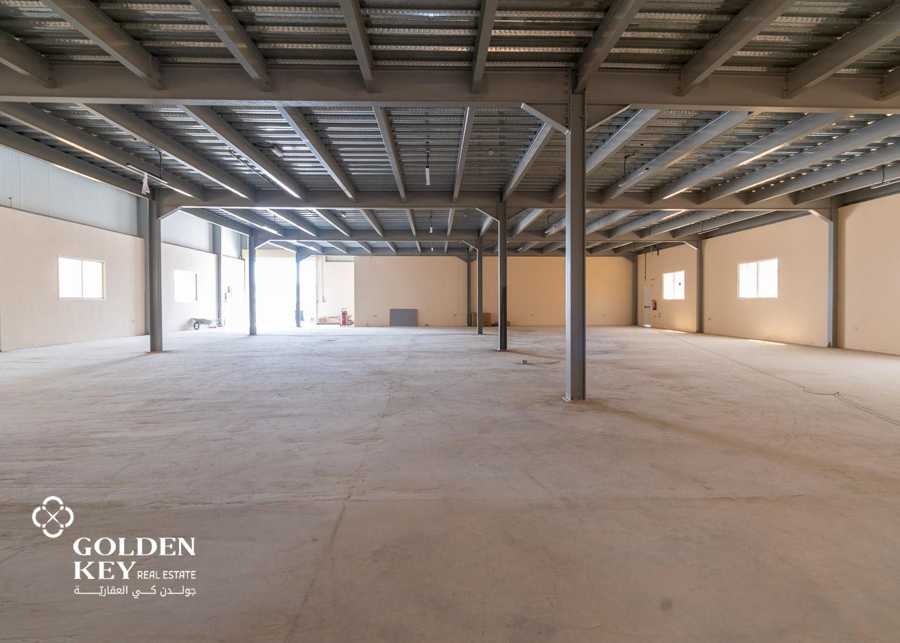 General Warehouse +Mezzanine ✅ Birkat Al Awamer