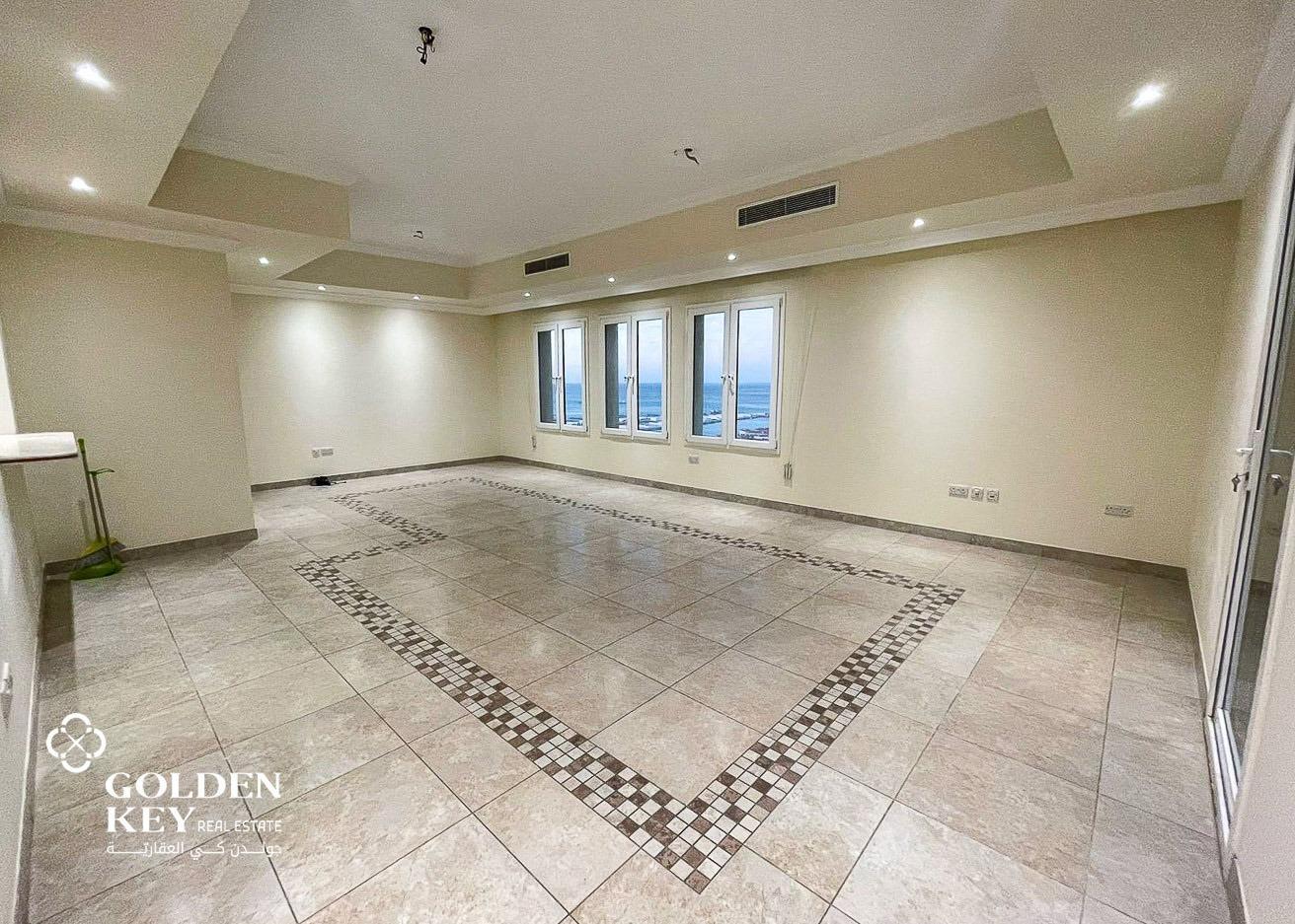 3BR+Maid w/ Balcony in Porto Arabia – For Rent