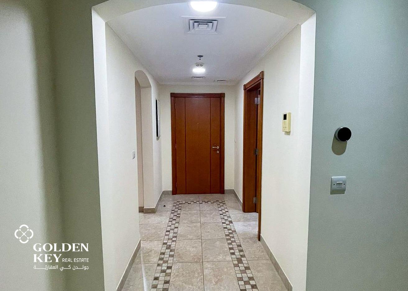 3BR+Maid w/ Balcony in Porto Arabia – For Rent