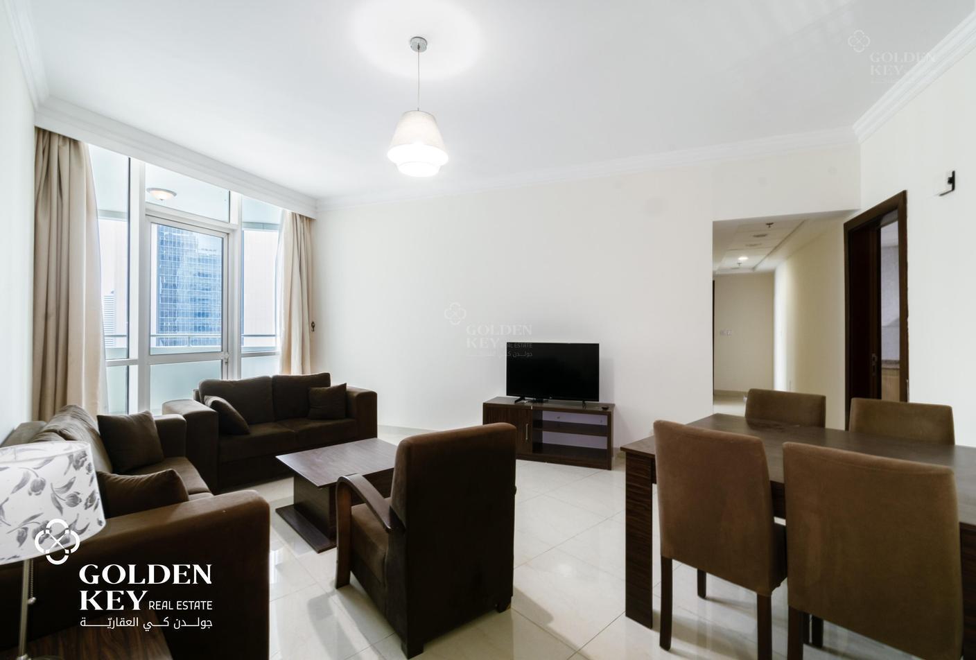 +Qatar Cool Included ✅ West Bay, Doha | 2 Bedrooms