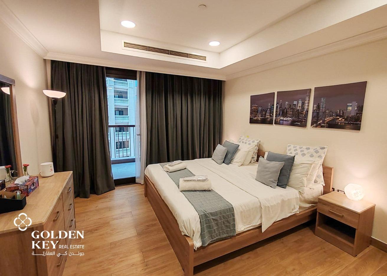 Furnished 2BR with Balcony for Rent | Porto Arabia