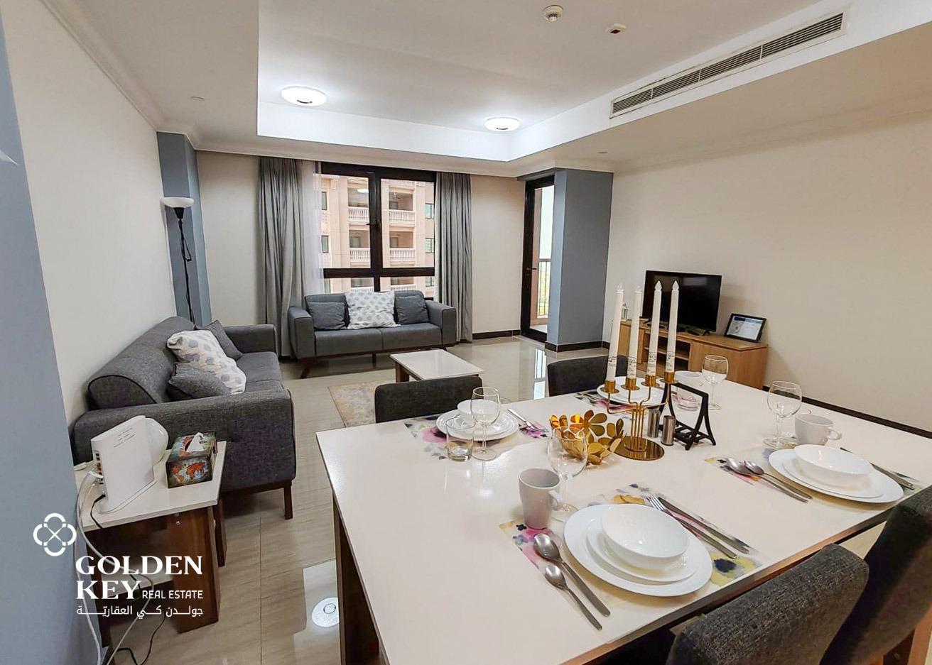 Furnished 2BR with Balcony for Rent | Porto Arabia