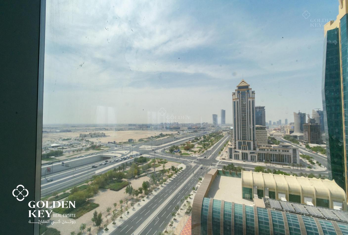 Semi Fitted brand new Office for Rent in Lusail .✅