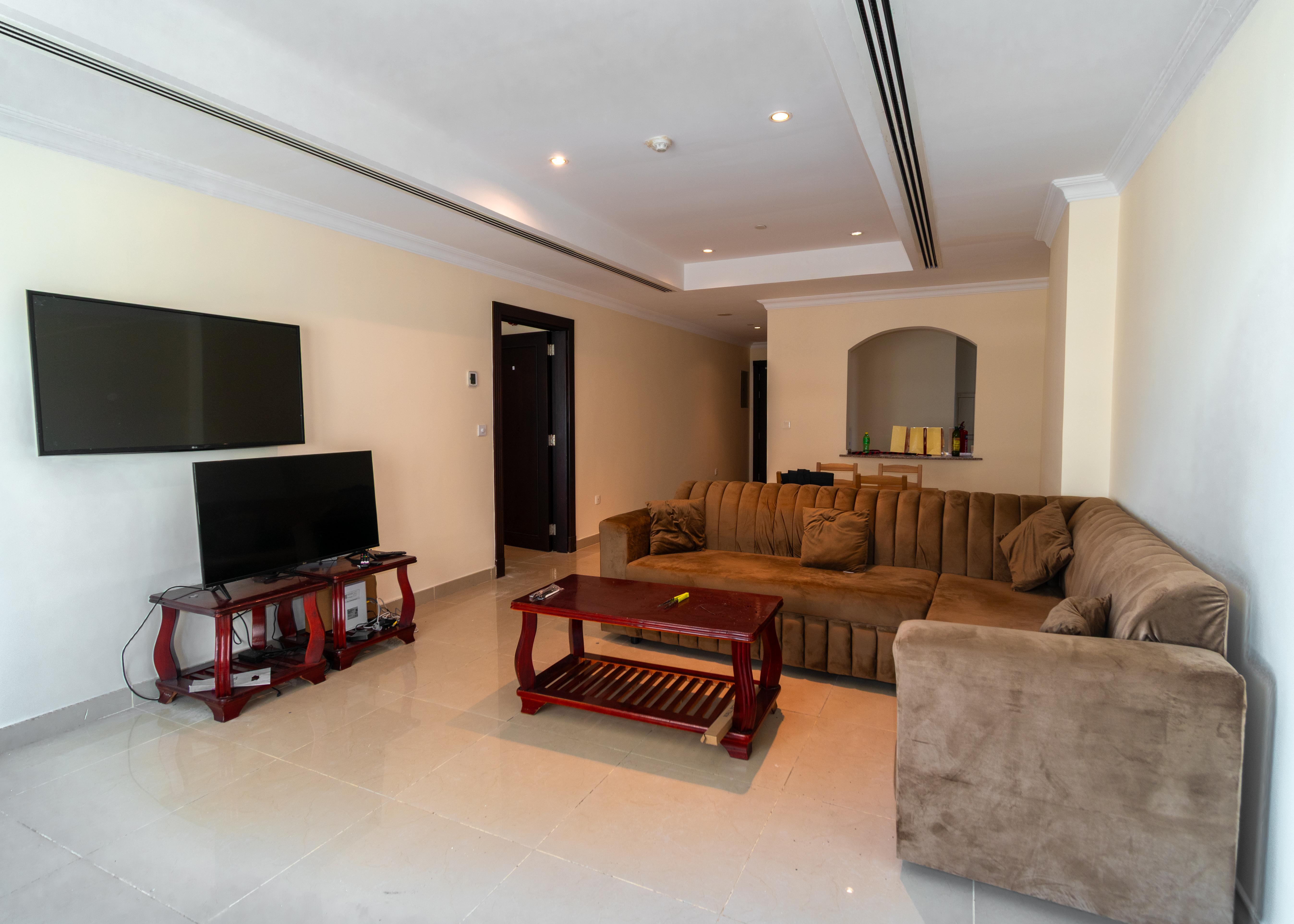 Including all Bills✅1BR✅ Furnished ✅  Porto Arabia